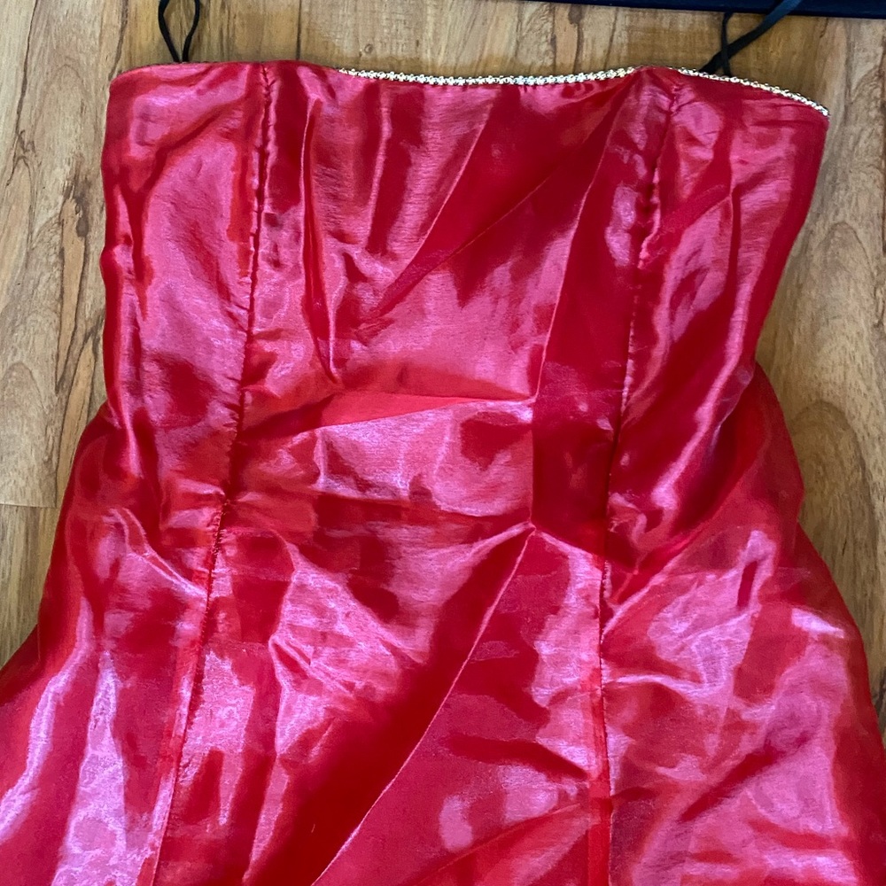 Red Bridesmaid dress
